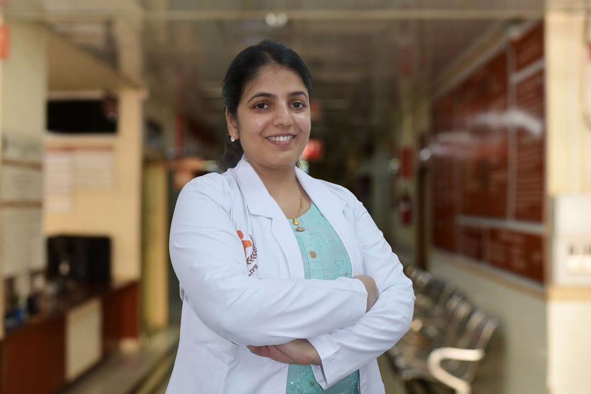 Dr. Sanjana P., Senior Resident, Department of Obstetrics and Gynaecology